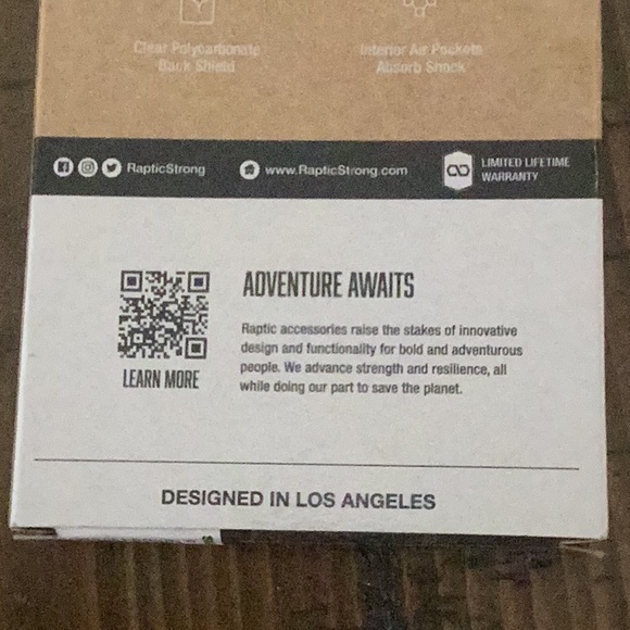 NIB Raptic Shield iPhone 14 Pro Case 10ft Drop Tested - Picture 7 of 8